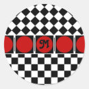 Recherche de coche autocollants Rouge