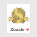 Recherche de récompense scolaire autocollants Médaille d'or