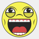 Recherche de visage kawaii autocollants Dessin