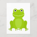 Recherche de grenouille verte cartes postales Mignon