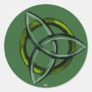 Recherche de symbole de trinité autocollants Triquetra