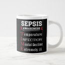 Recherche de survivant café tasses Sensibilisation
