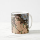 Recherche de alphonse mucha tasses Rétro
