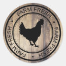 Recherche de volailles autocollants Rustique