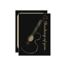 Recherche de guitare acoustique cartes postales Musicien