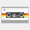 Recherche de cassette autocollants Audio