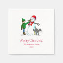 Recherche de dessin bonhomme neige serviettes Mignon