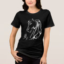 Recherche de tête de cheval tshirts Pour tous