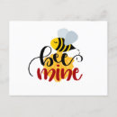 Recherche de petites abeilles cartes postales Pour elle