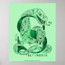 Recherche de slytherin posters Aquarelle