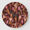 Recherche de motif léopard horloges Abstrait