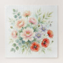 Recherche de bouquet des fleurs puzzles Floral