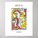 Recherche de couleur primaire posters Géométrique