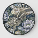 Recherche de motif asiatique horloges Élégant