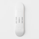 Recherche de occasions skateboards Créez votre propre blanc