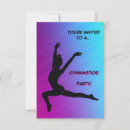 Recherche de gymnastique fille invitations Fête de gymnastique