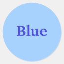Recherche de colors autocollants Bleu