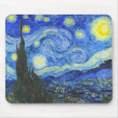 Recherche de peinture impressionniste tapis souris Vincent van gogh