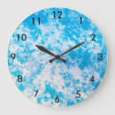 Recherche de planète bleue horloges Abstrait