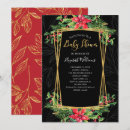 Recherche de de fantaisie de vacances invitations Rouge et vert