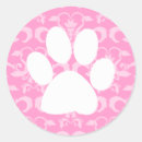 Recherche de paw autocollants Empreinte de patte