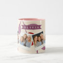 Recherche de motif cerise tasses Monogramme