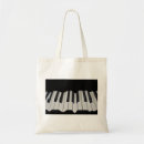 Recherche de instruments de clavier sacs Noir et blanc