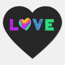 Recherche de love rainbow autocollants Fierté