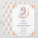 Recherche de hippocampe invitations Enfants