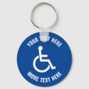 Recherche de signe handicapé porteclés Fauteuil roulant