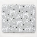 Recherche de dalmate tapis souris Noir et blanc