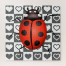 Recherche de ladybug puzzles Noir