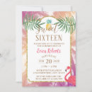 Recherche de flamingo 16ans anniversaire invitations Sweet sixteen