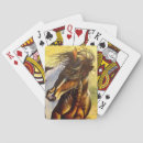 Recherche de mustang sauvage jeux de cartes Ouest