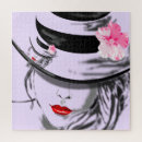Recherche de mystérieux puzzles Fille