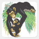 Recherche de chimpanzés autocollants Primate