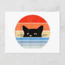 Recherche de amoureux des animaux cartes postales Miauler