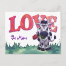 Recherche de coeurs de vache cartes postales Amour