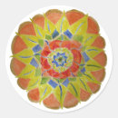 Recherche de mandala rose autocollants Floral
