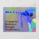 Recherche de résilience cartes postales Courage