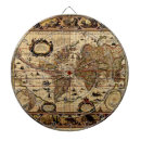 Recherche de carte du monde jeux de fléchettes Rustic maps