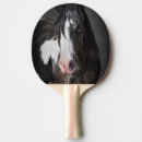 Recherche de chevaux raquettes ping pong Photographie