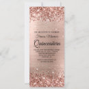 Recherche de rose gold foil invitations Moderne