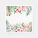 Recherche de luau tropical serviettes Floral