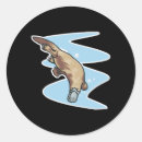 Recherche de platypus autocollants Animaux