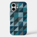 Recherche de triangle iphone coques Bleu