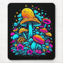 Recherche de rose fluorescent tapis souris Noir