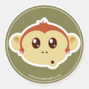 Recherche de singe autocollants Zoo
