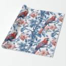 Recherche de perroquet papier cadeau Bleu