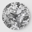 Recherche de blanc et noir horloges Rustique